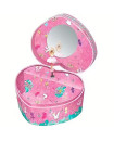 Pecoware - Heart Shape Musical Jewelry Box